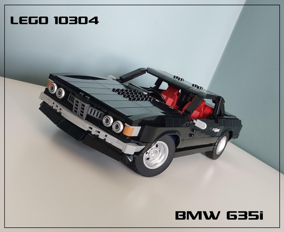 Lego 10304 BMW 635i (e24)