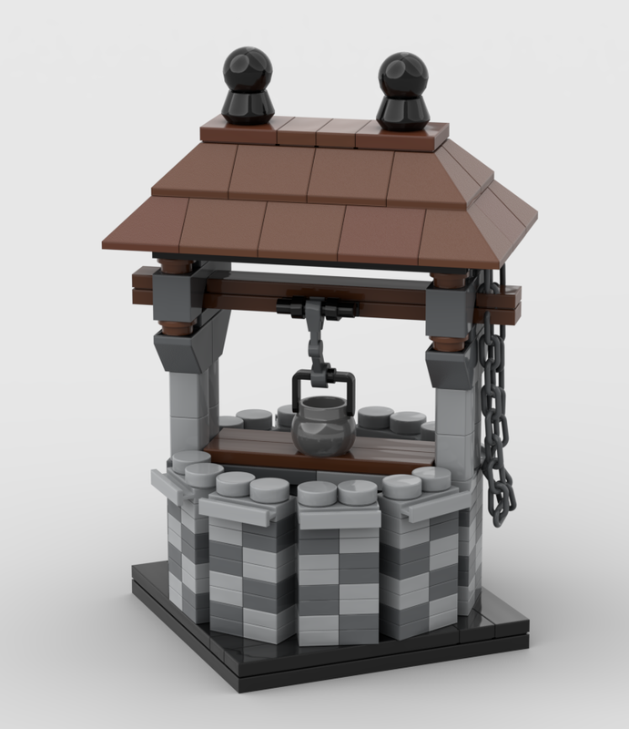 Lego Medieval well