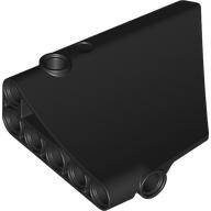 Lego Technic Panel Fairing #43 5 x 7, Side B Inverted / Black