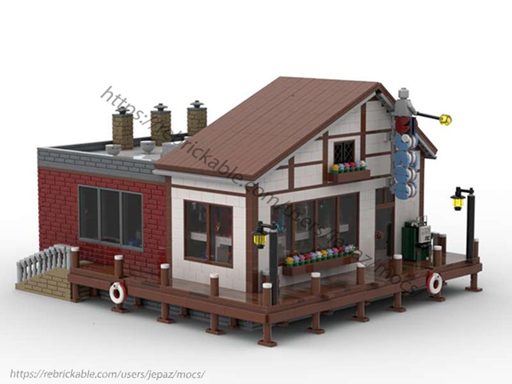 Lego Glass Shop