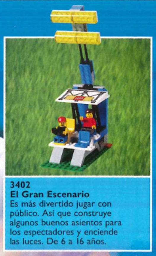 Lego Grandstand with Lights