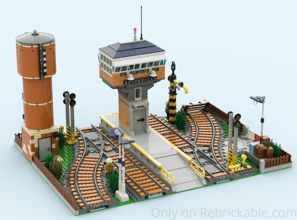 Lego Switch Signal Tower
