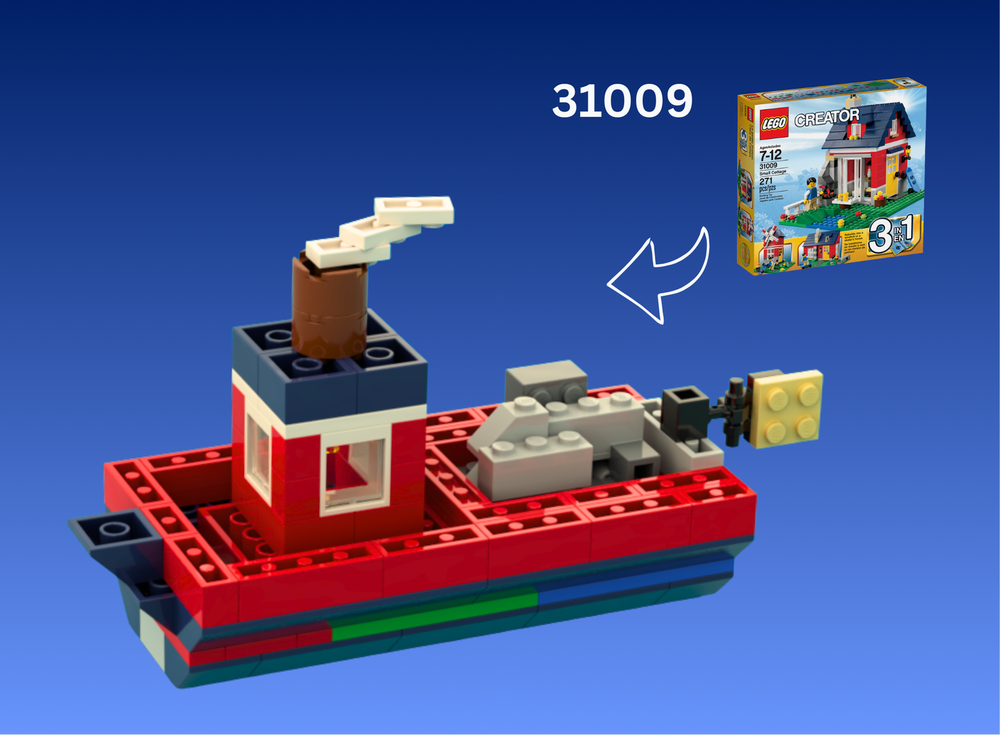 Lego 31009 Cargo Vessel