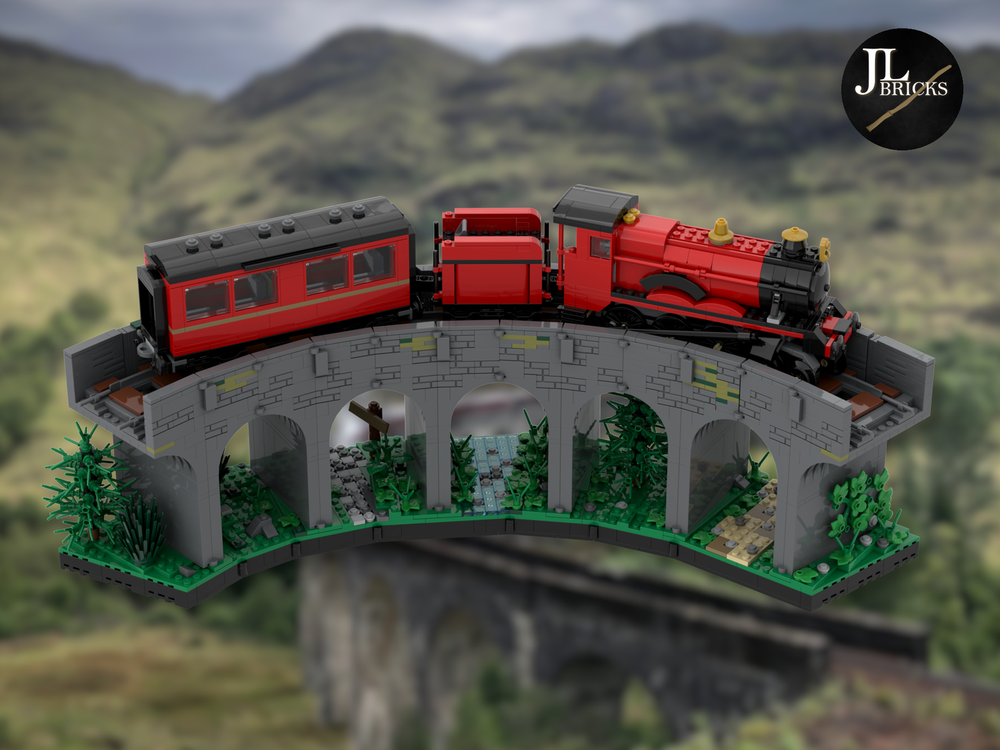 Lego Glenfinnan Viaduct