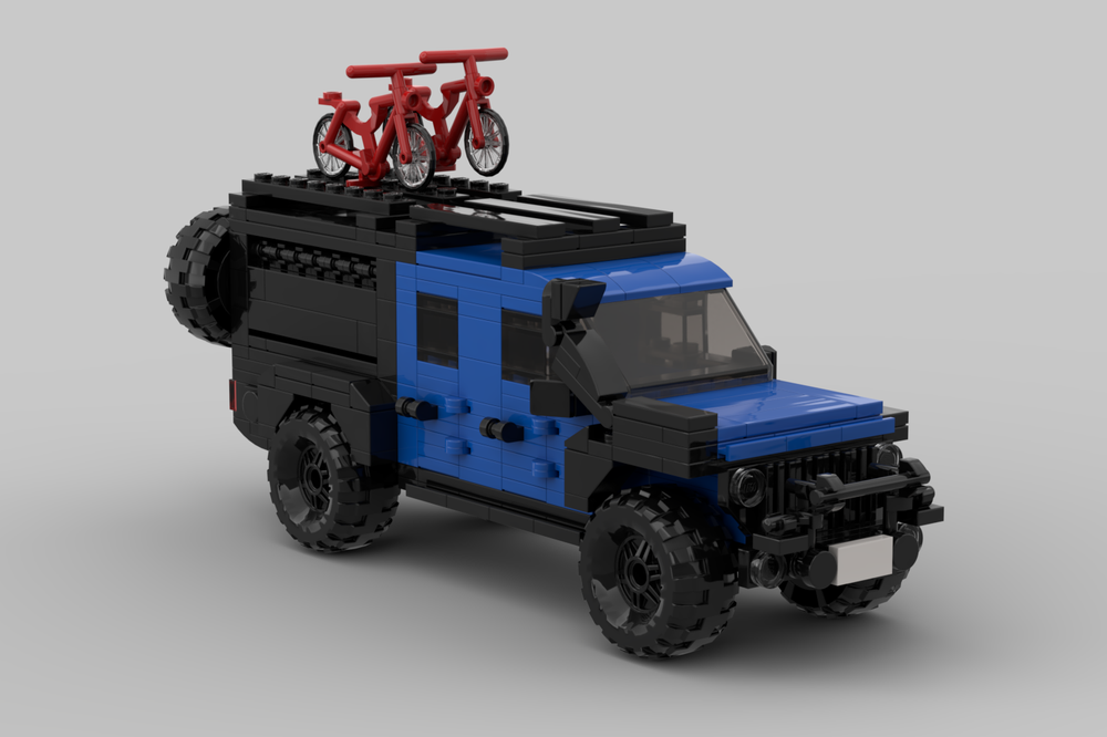 Lego Jeep Top Dog with working base