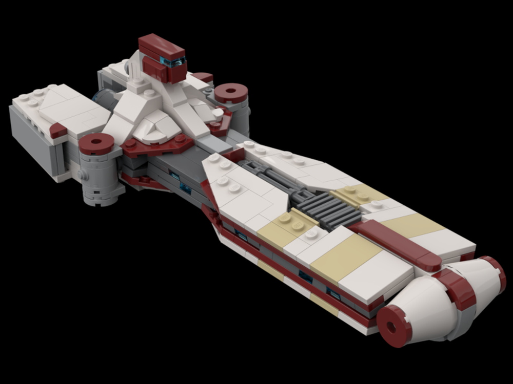 Lego Pelta Class Frigate UCS Venator Scale