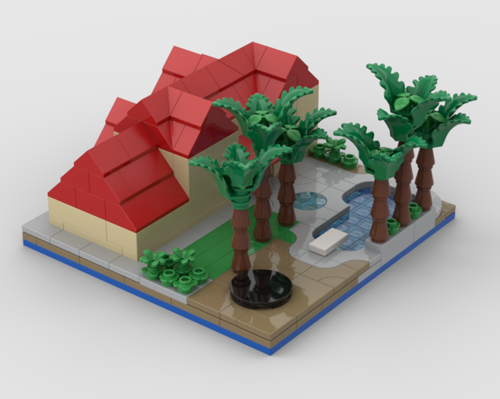 Lego Pool House