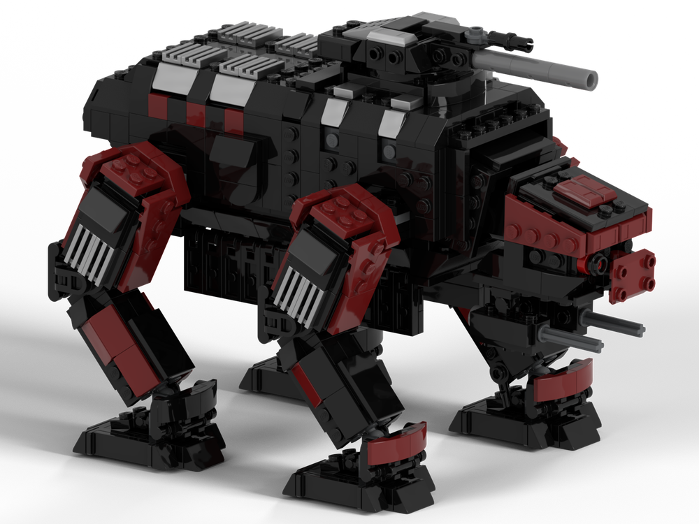 Lego Helldivers 2 - Automaton Factory Strider