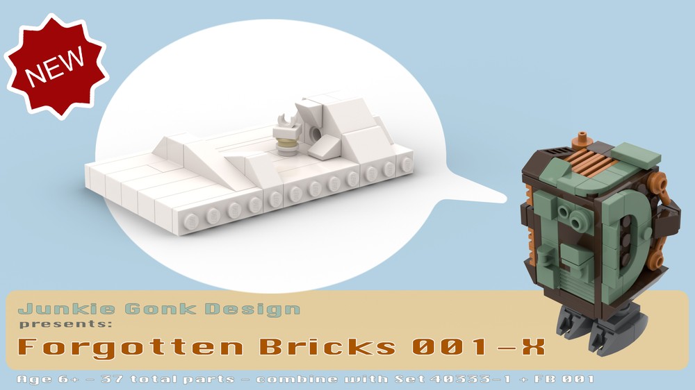 Lego Forgotten Bricks 001-X