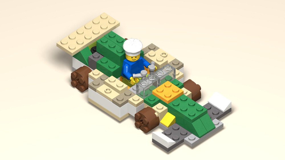 Lego BYGGLEK Formula One Car
