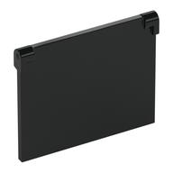 Lego Glass for Window 1 x 4 x 3 [Opening] / Black