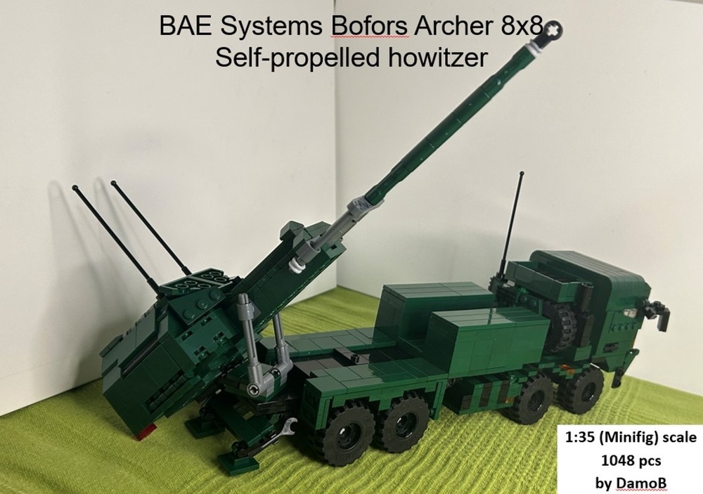 Lego BAE Systems Bofors Archer 8x8