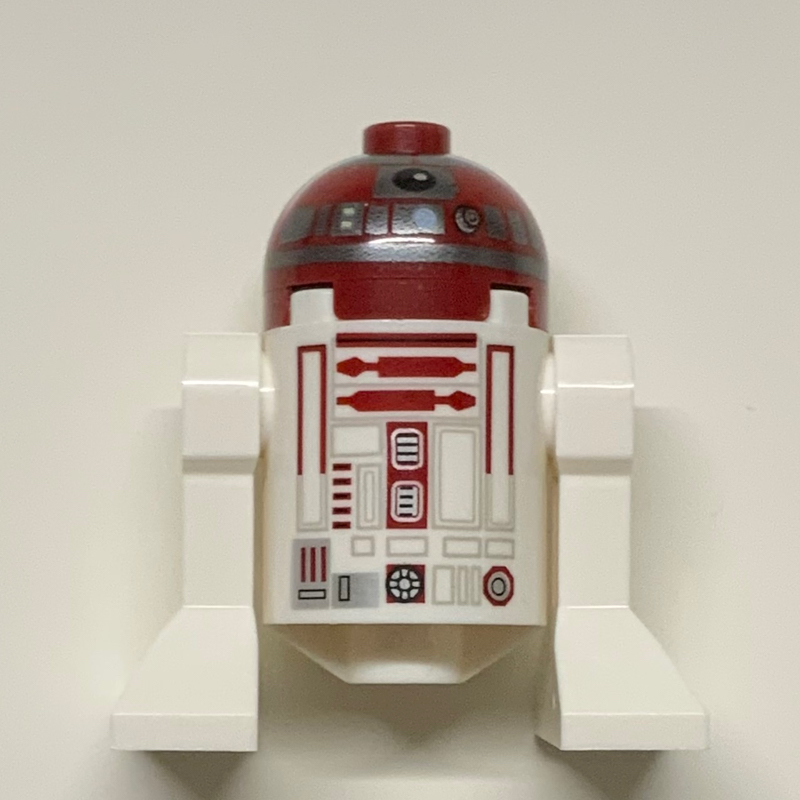 Lego Astromech Droid, R4-P17, Yellow/Orange Rectangles