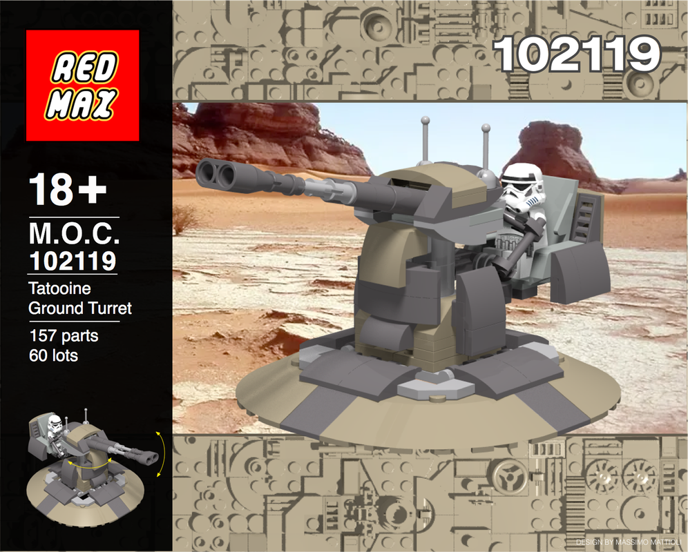 Lego Star Wars - Tatooine Ground Turret