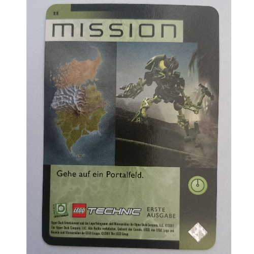 Lego Trading Card, Bionicle Game: QftM - 11 Mission / [No Color/Any Color]