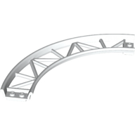 Lego Vehicle Track, Roller Coaster, Curve / White