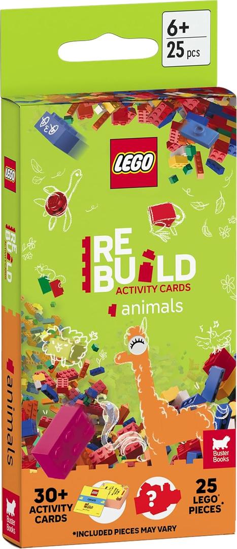 Lego ReBuild Activity Cards: Animals
