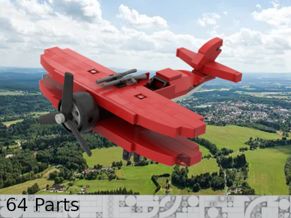 Lego Red Snot Plane