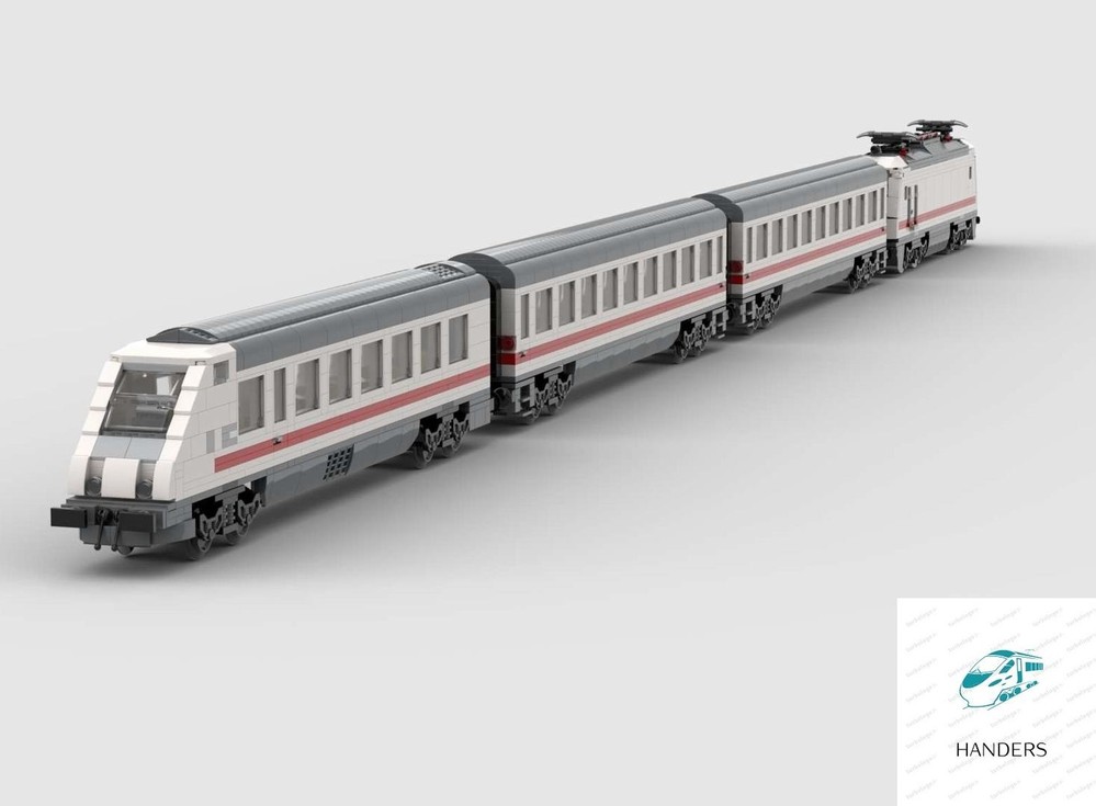 Lego German Norderney Intercity Train
