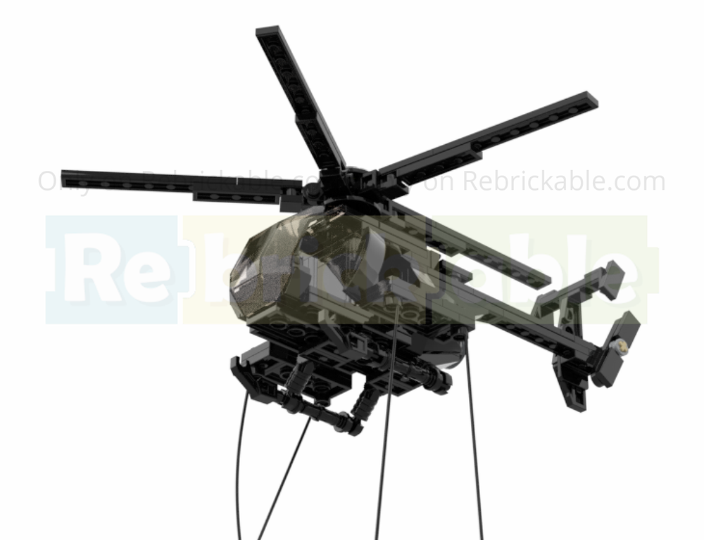 Lego McDonnell Douglas MH-6M Little Bird