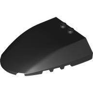 Lego Windscreen 6 x 7 x 1 1/3 / Black
