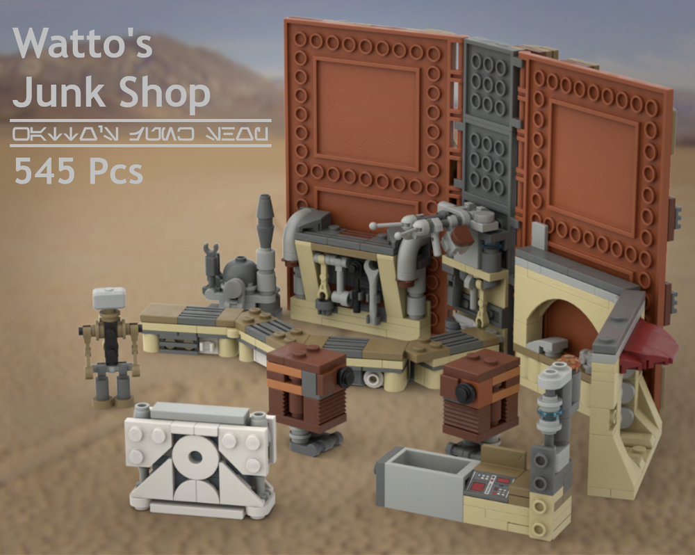 Lego Episode I - Watto's Junk Shop