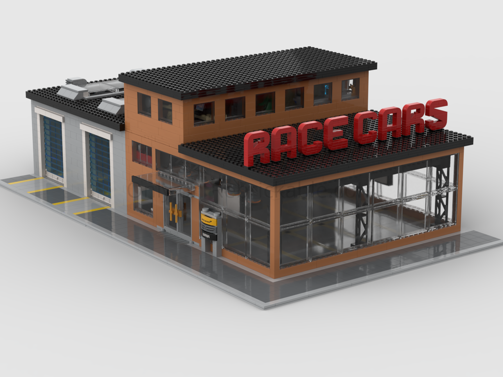 Lego Car Showroom & Service