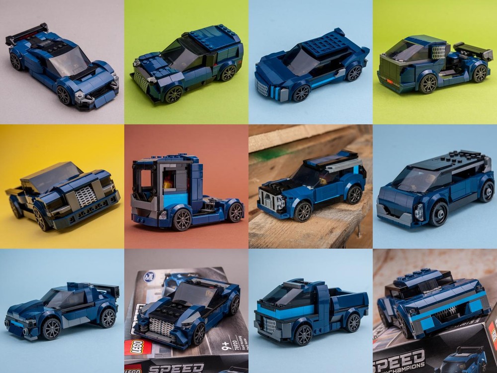 Lego 76920 12 in 1 Cool Mocs