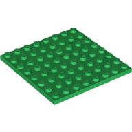 Lego Plate 8 x 8 / Green