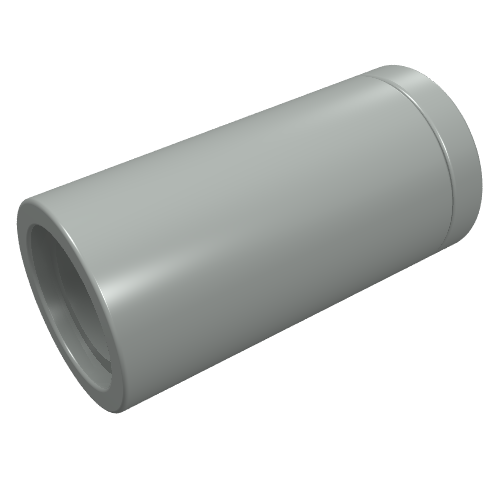 Lego Technic Pin Connector Round [No Slot] / Light Gray