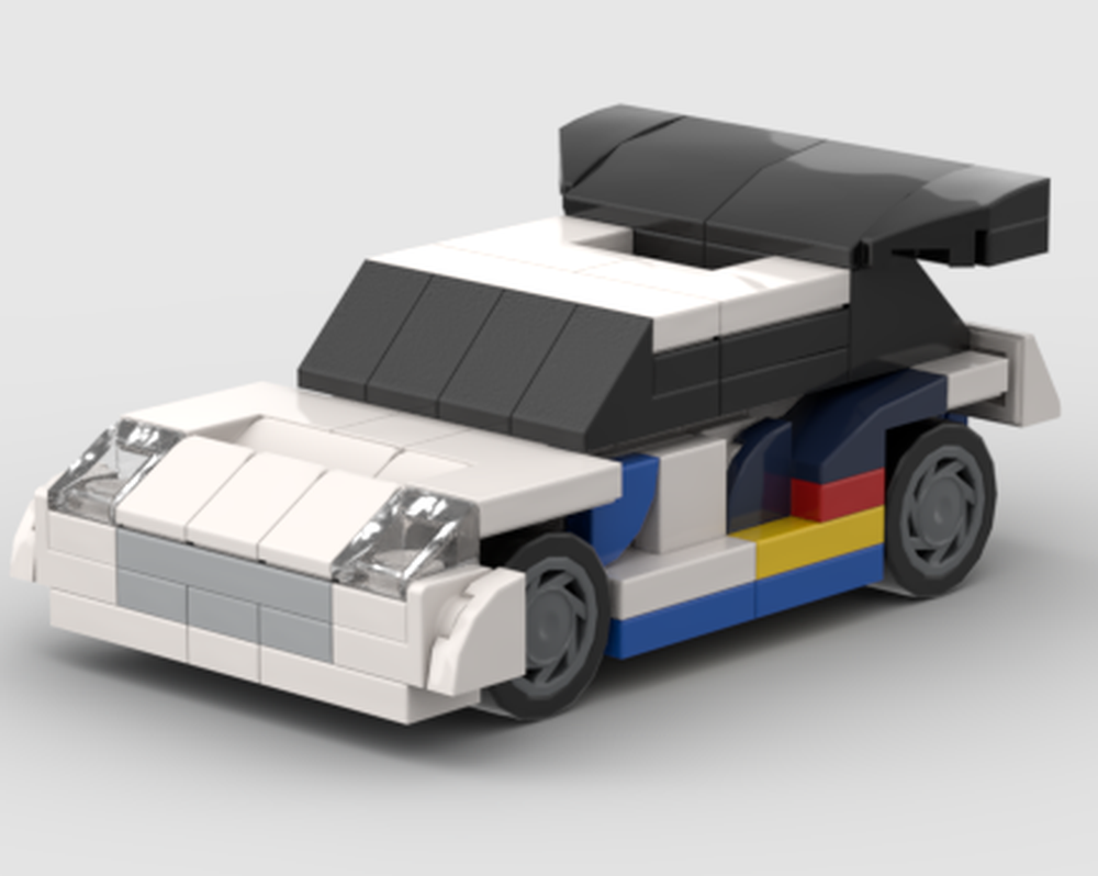 Lego Peugeot 205 T16 Evo 2 (5 stud wide)