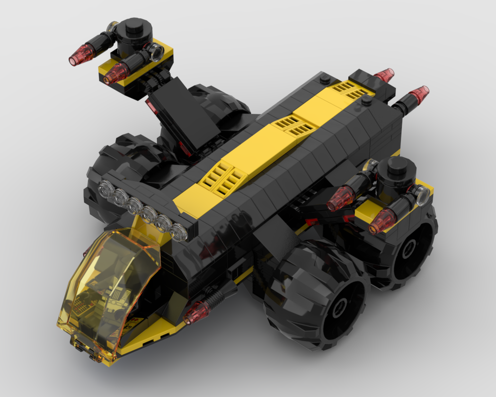Lego Blacktron Inflictor Tank