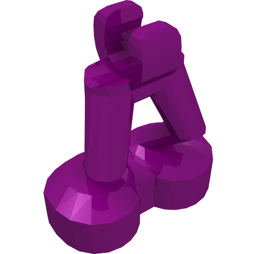 Lego Legs Martian / Purple