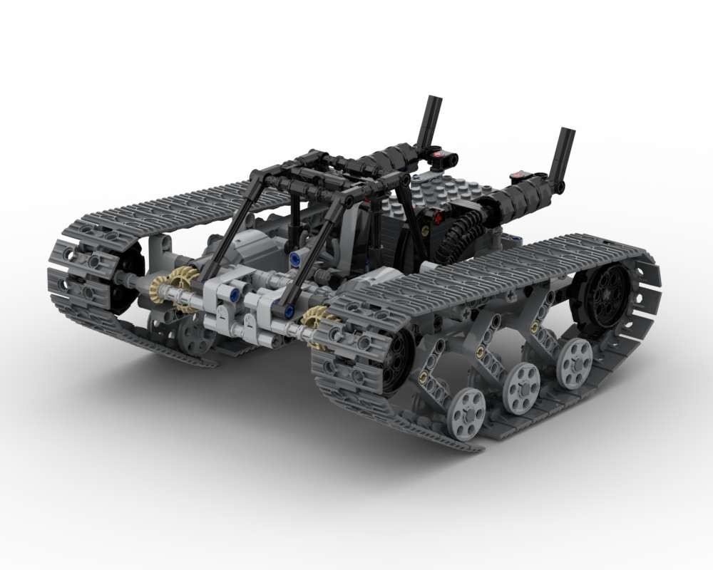 Lego Fast Ripsaw With 4 L Motors