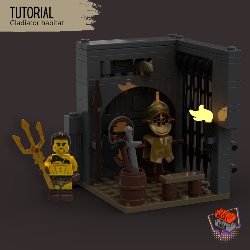 Lego Gladiator habitat