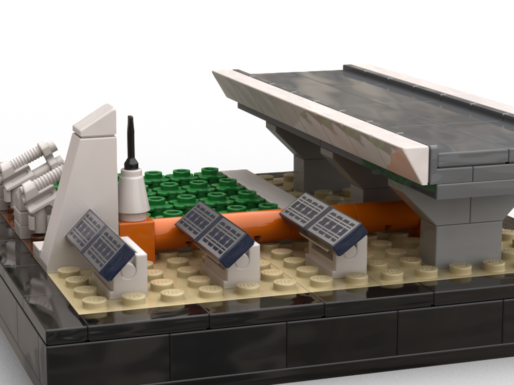 Lego Desert Farm