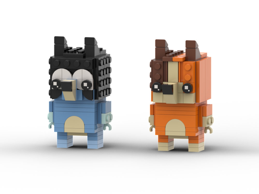 Lego Brickheadz - Bandit & Chilli (Bluey)
