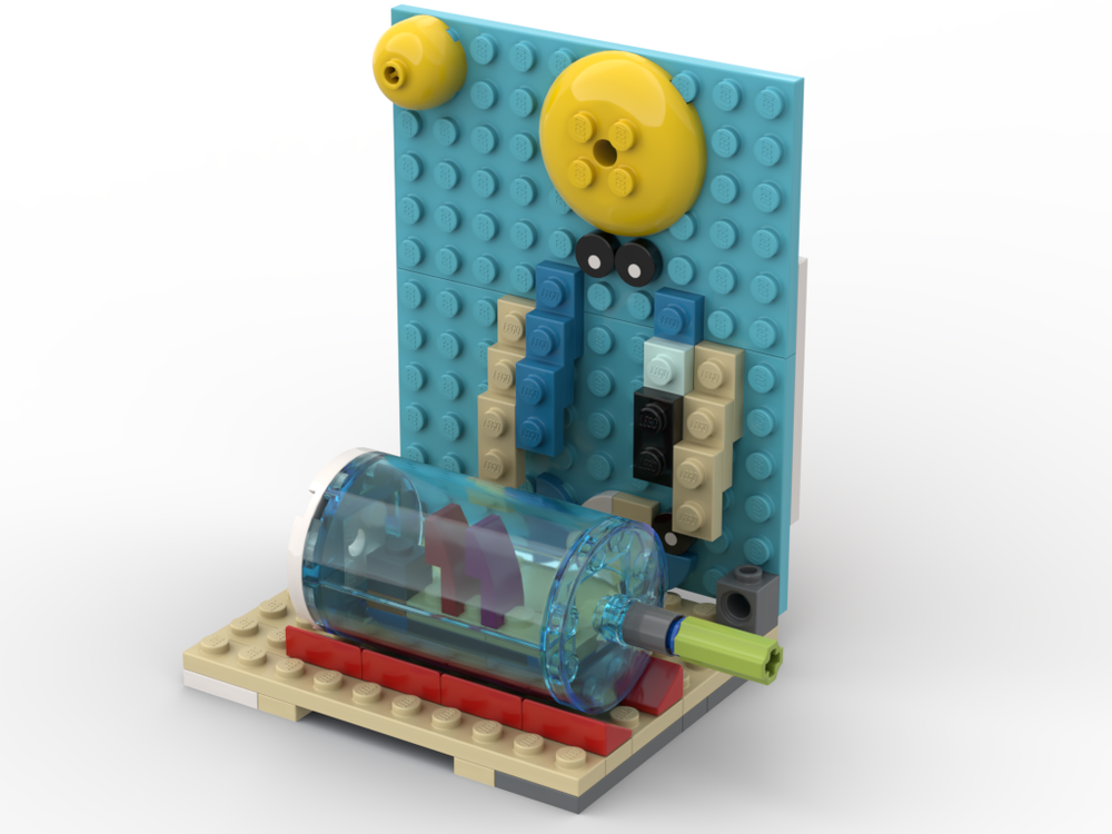 Lego Bottle ship