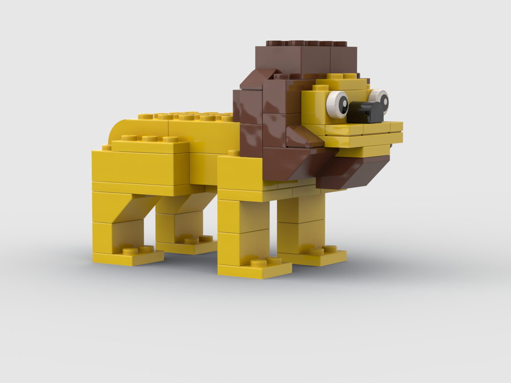 Lego Adorable Lion