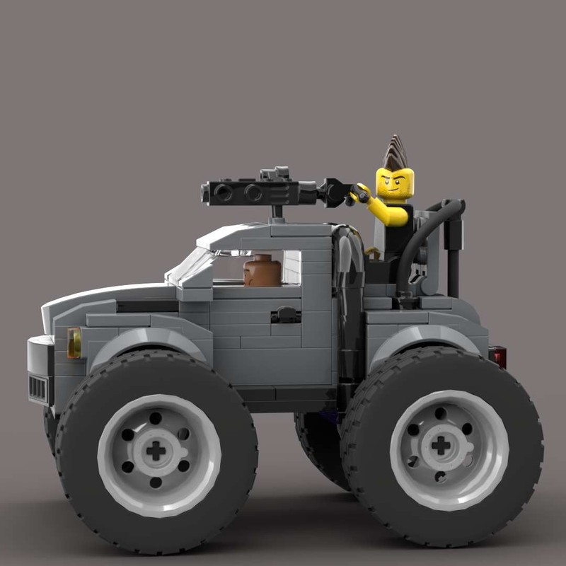 Lego Mad Max car: The Big Foot