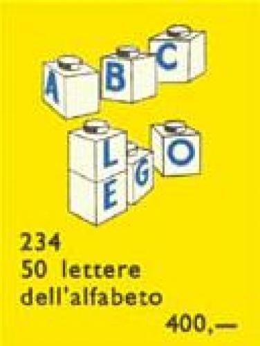 Lego Letter Bricks