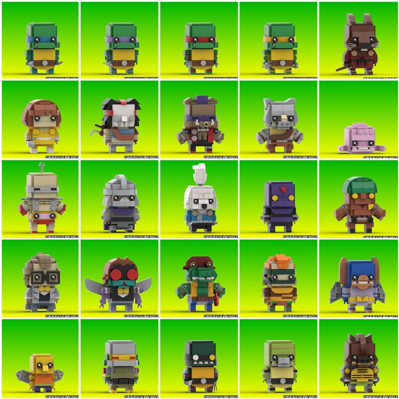 Lego Teenage Mutant Ninja Turtles (1987) Complete Series Bundle