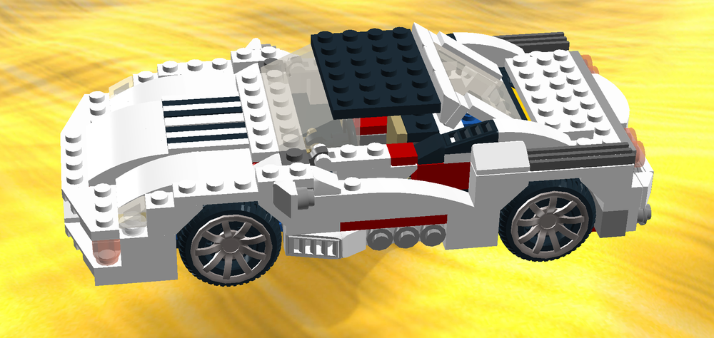 Lego 31006 alternate Corvette C6
