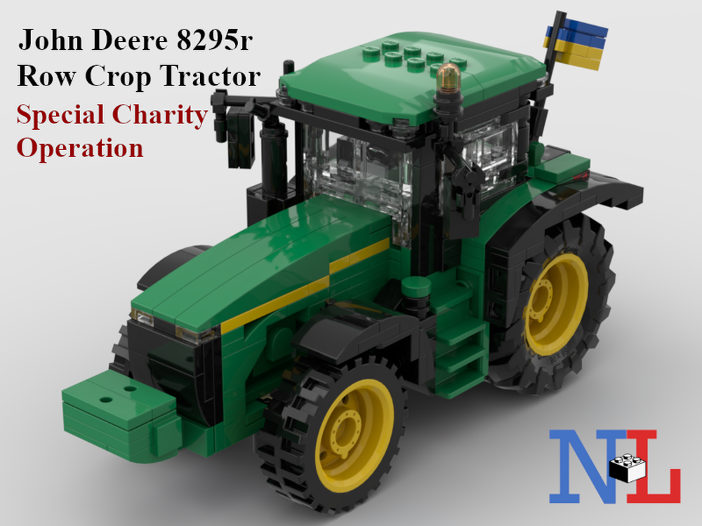Lego John Deer 8295r Tractor 1:35