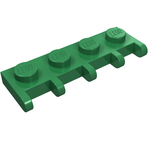 Lego Hinge Vehicle Roof Holder 1 x 4 / Green