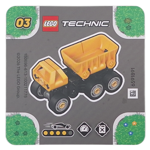 Lego Activity Card for Set 42233-3