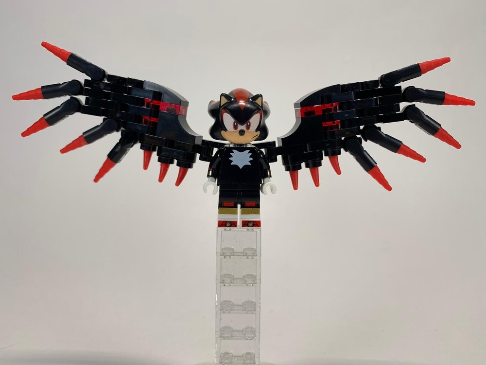 Lego Shadow the Hedgehog's Doom Wings v2