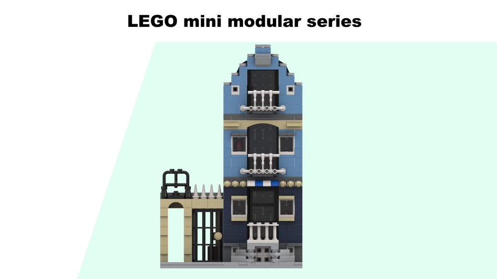 Lego mini modular: Market Street