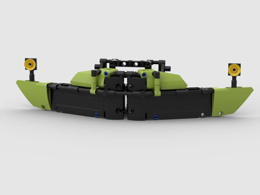 Lego Snowplough for Claas Xerion 42054