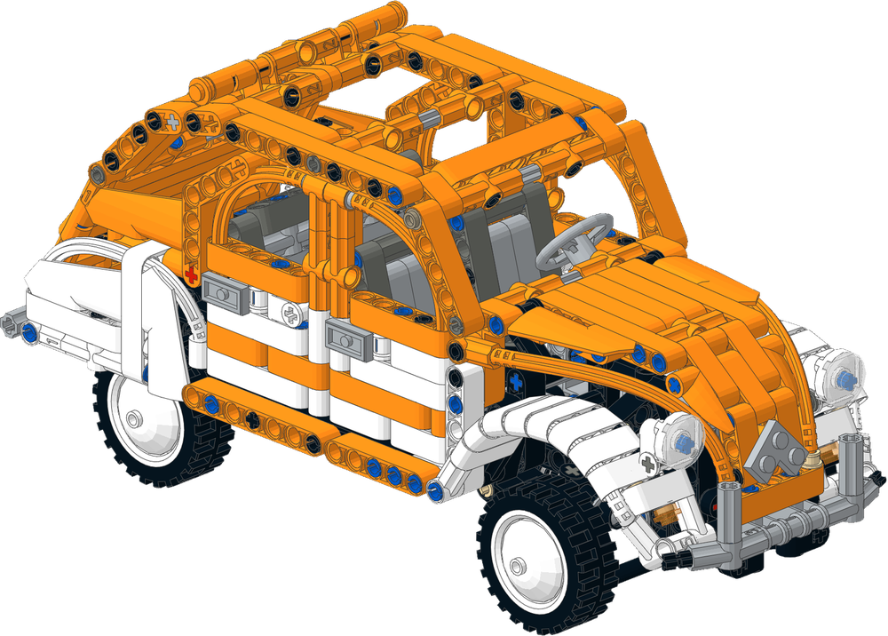 Lego Citroen 2CV Spot